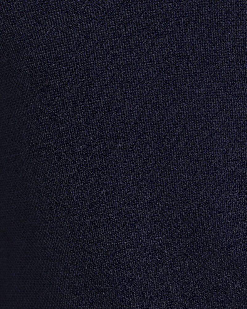Samuel Wool Blend Crew Knit in NAVY