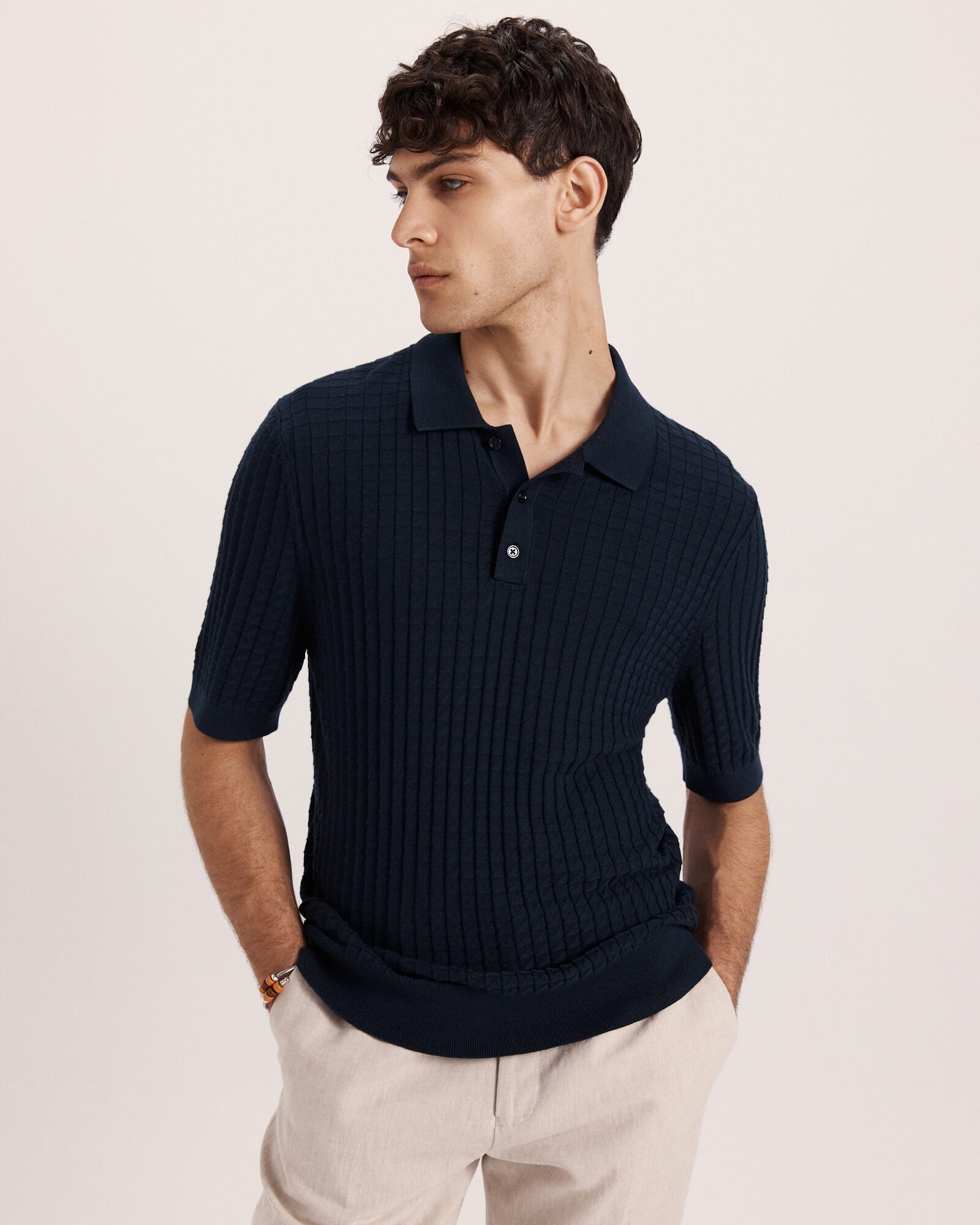 Alfie Knit Polo