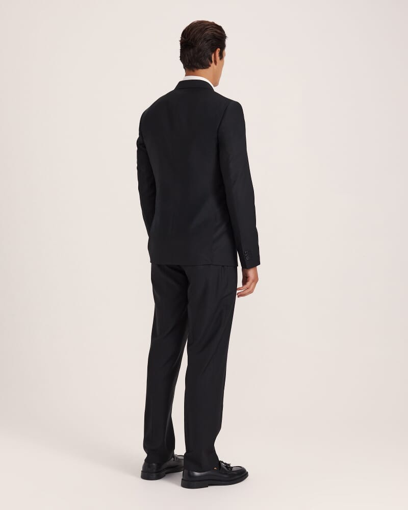 Sorkin Italian Wool Suit Jacket in BLACK