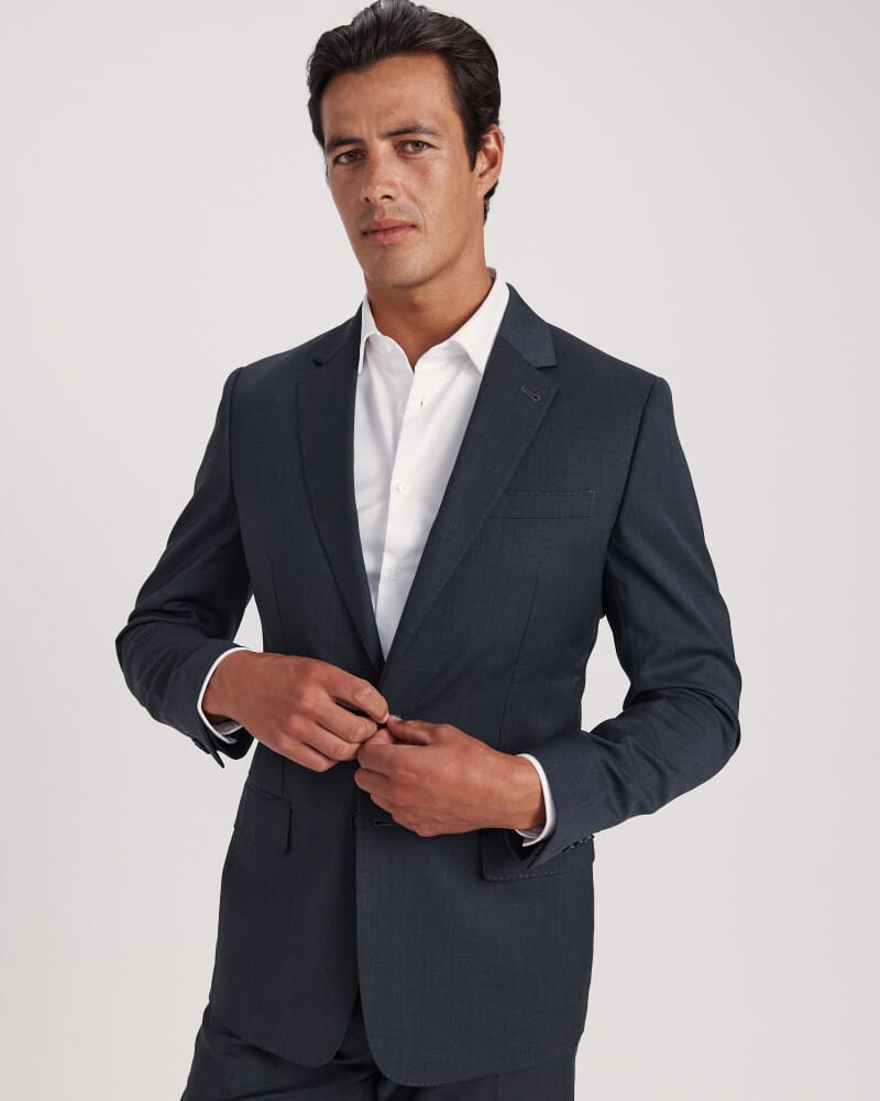 Sorkin Italian Wool Suit Jacket in CHARCOAL