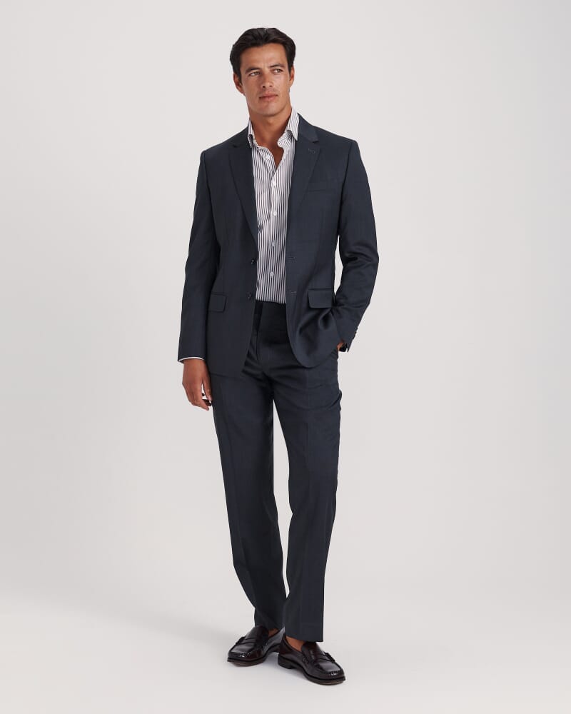 Sorkin Italian Wool Suit Jacket in CHARCOAL
