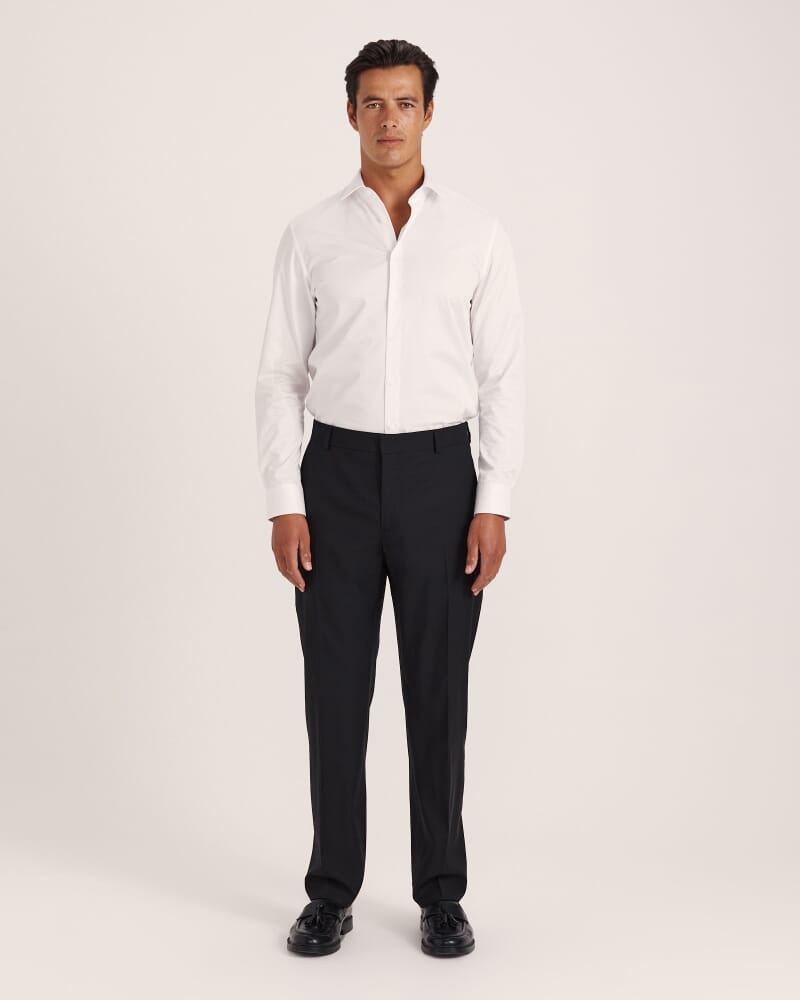 Sorkin Italian Wool Reg Pant in BLACK