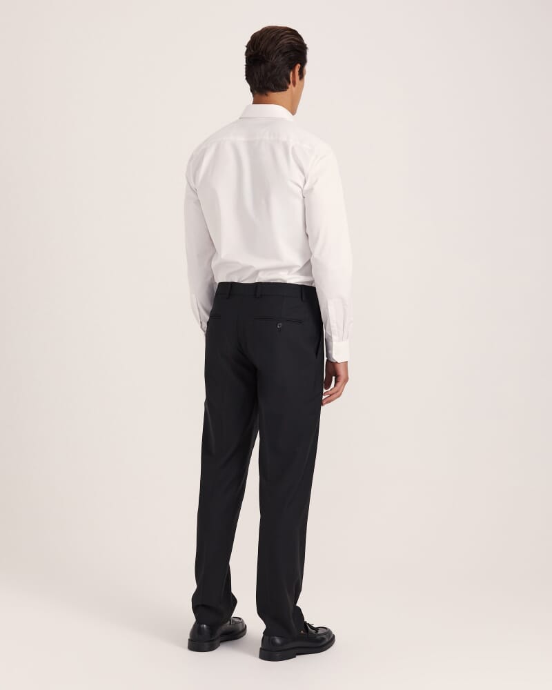 Sorkin Italian Wool Reg Pant in BLACK