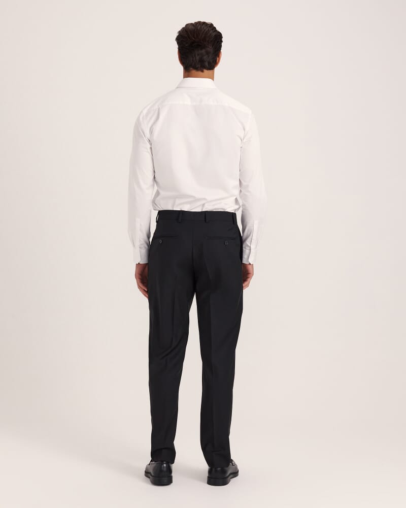 Sorkin Italian Wool Reg Pant in BLACK