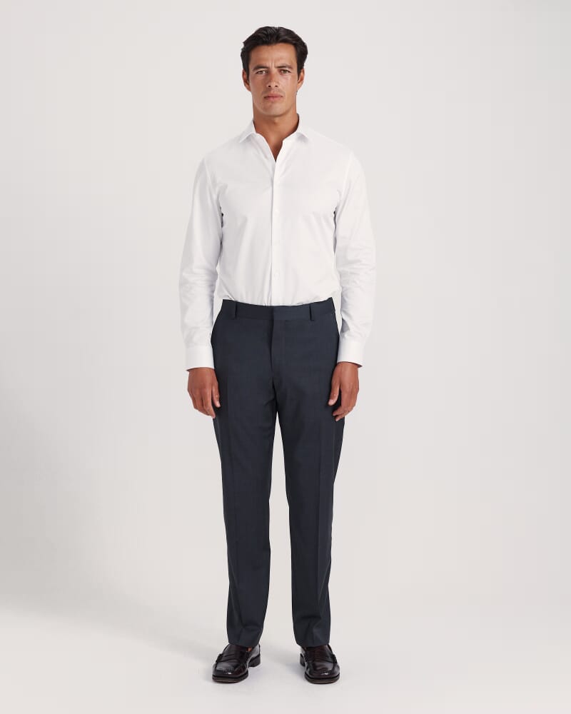 Sorkin Italian Wool Regular Pant in CHARCOAL