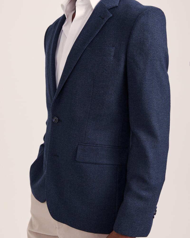 George Wool Item Jacket in DARK NAVY