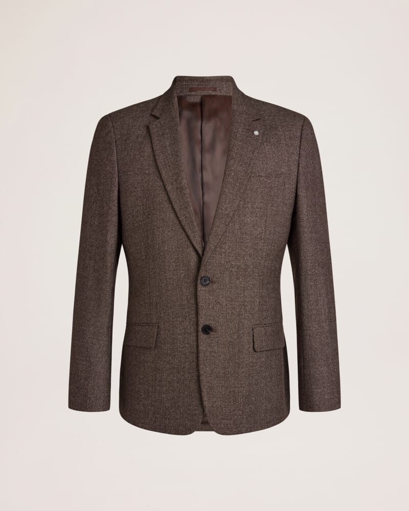 George Wool Item Jacket in ESPRESSO