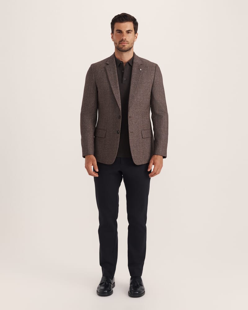 George Wool Item Jacket in ESPRESSO