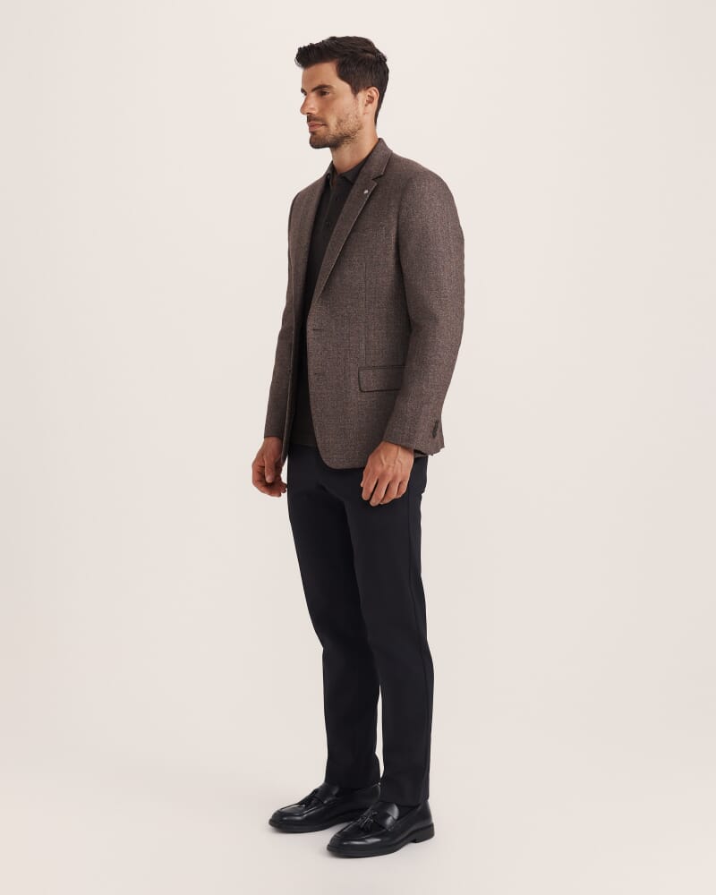 George Wool Item Jacket in ESPRESSO