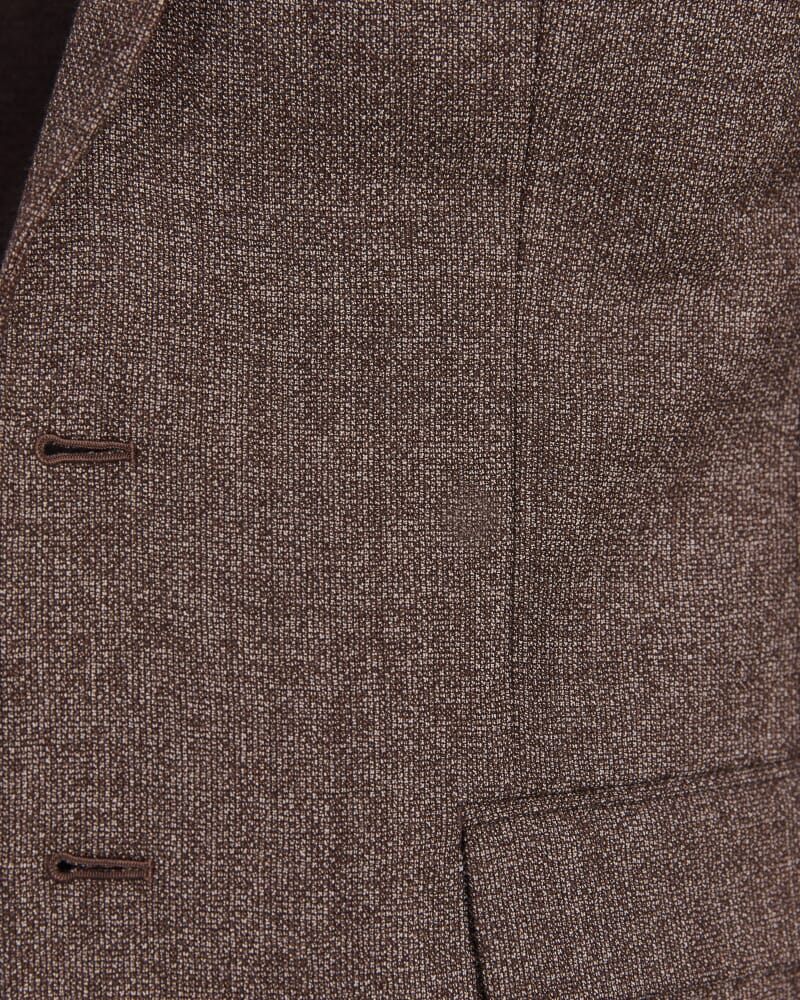 George Wool Item Jacket in ESPRESSO