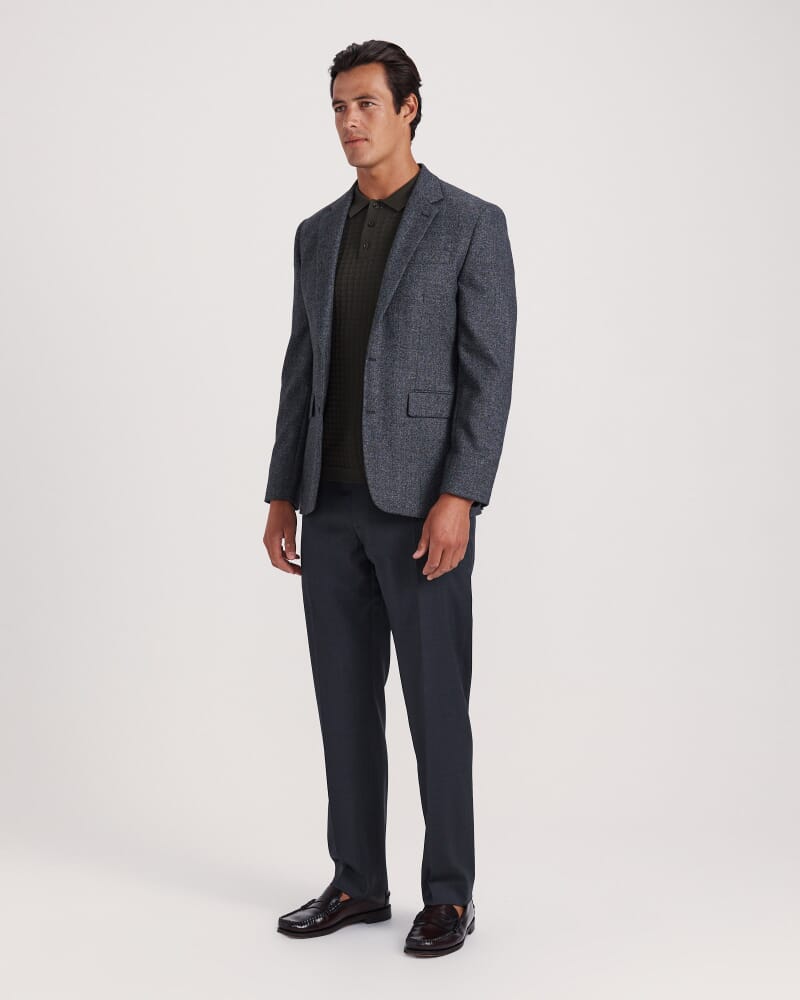 George Wool Item Jacket in GRAPHITE