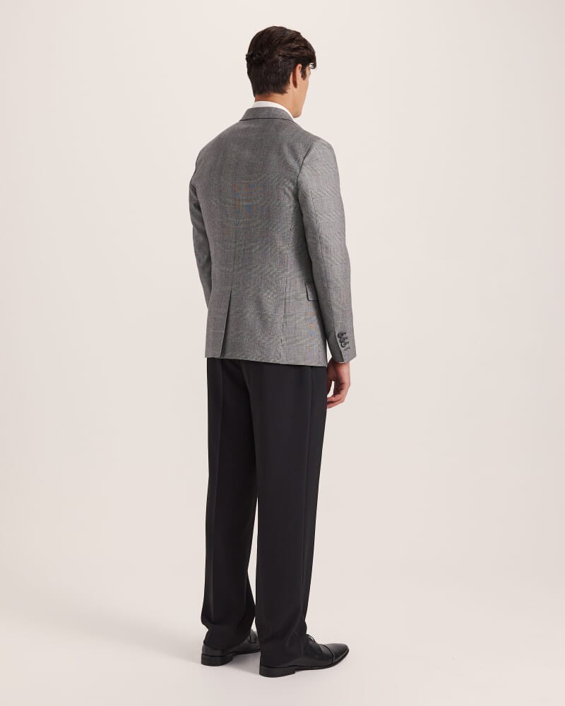 Garcon Italian Wool Jacket in BLACK/WHITE