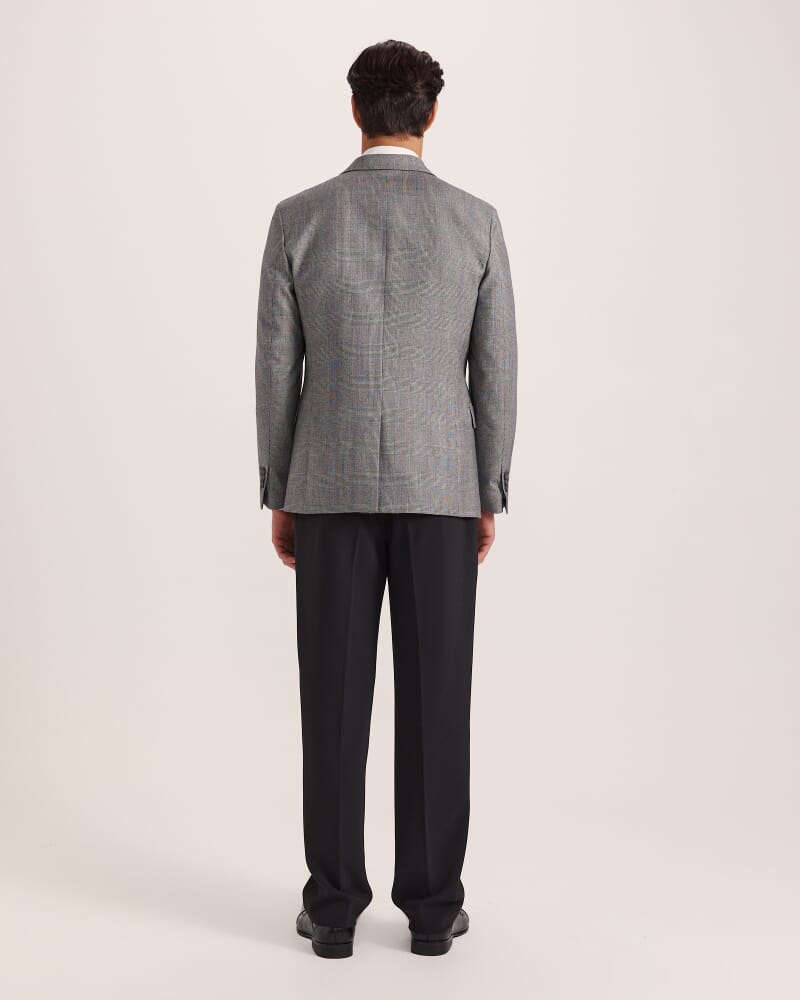Garcon Italian Wool Jacket in BLACK/WHITE