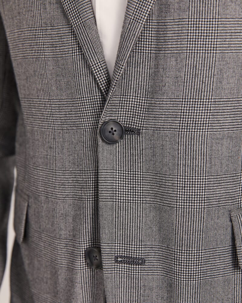 Garcon Italian Wool Jacket in BLACK/WHITE