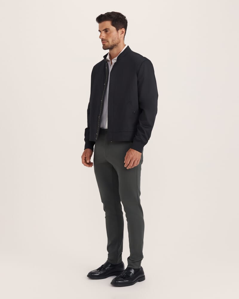 Austin Cotton Smart Bomber in BLACK