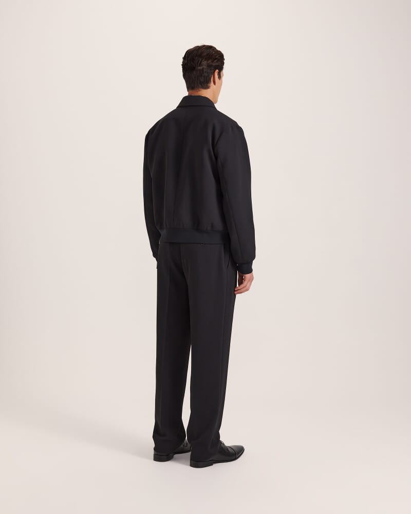 Bruno Wool Jacket in BLACK