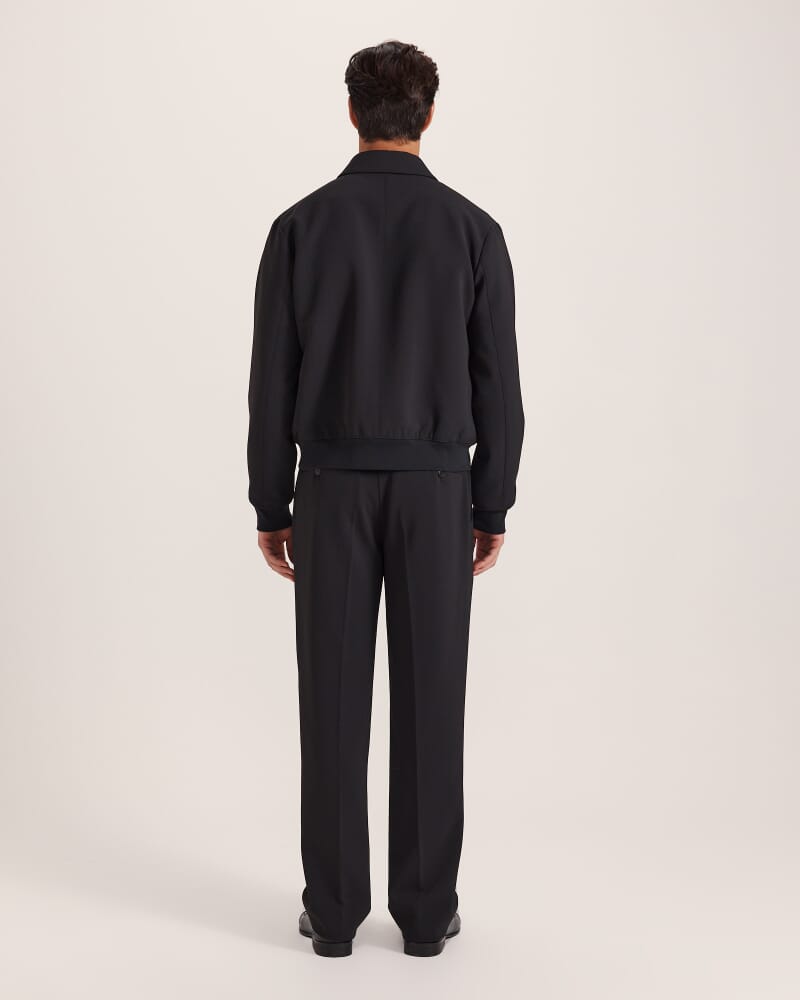 Bruno Wool Jacket in BLACK