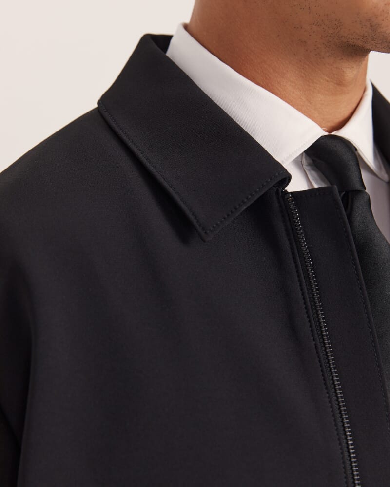 Bruno Wool Jacket in BLACK
