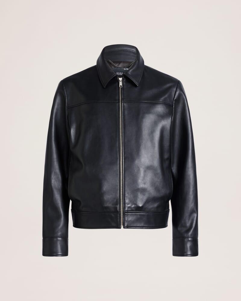 Jackson Leather Jacket in BLACK