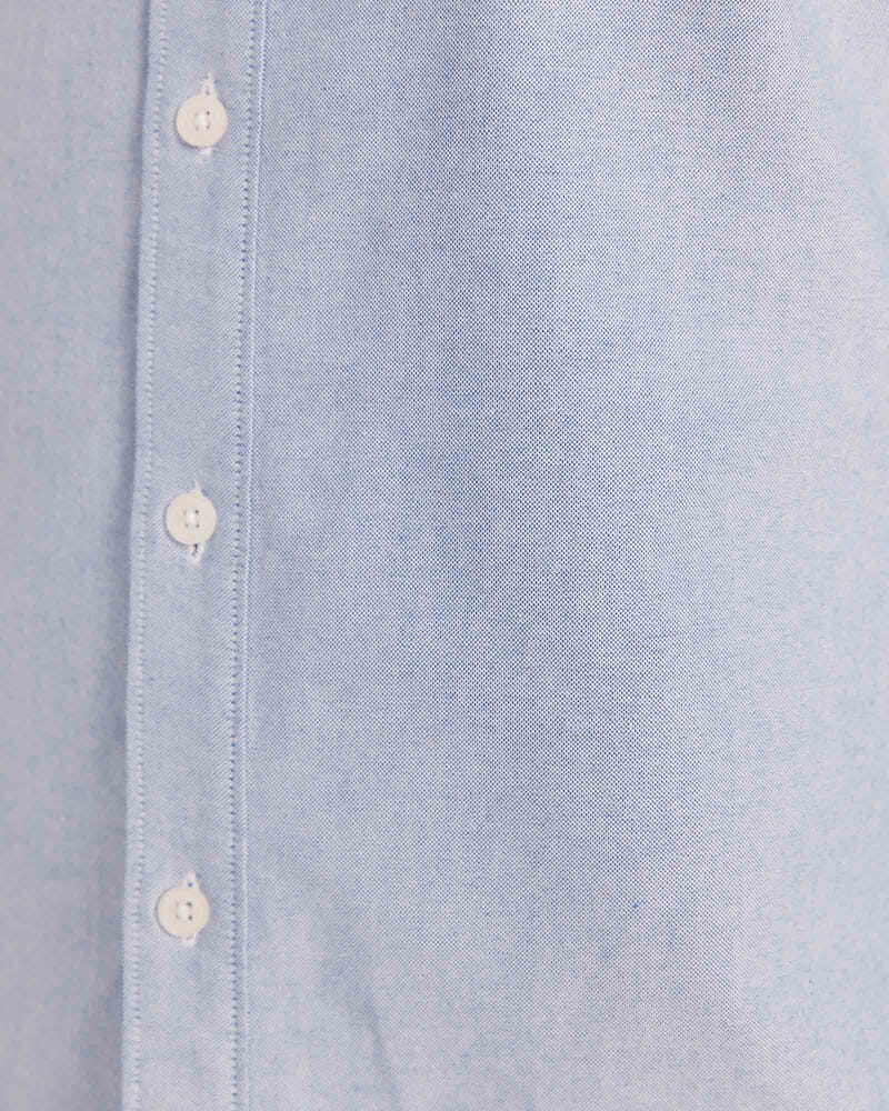 Malcom Mercerised Oxford Shirt in DUSK