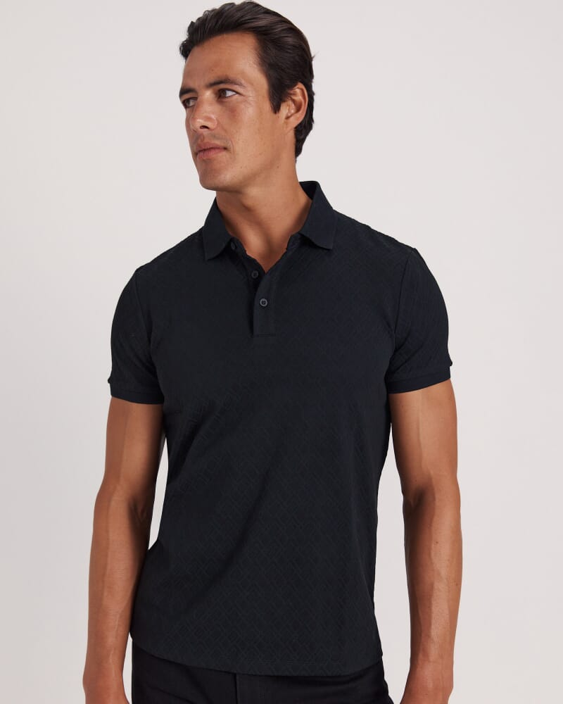 Monogram Polo in BLACK