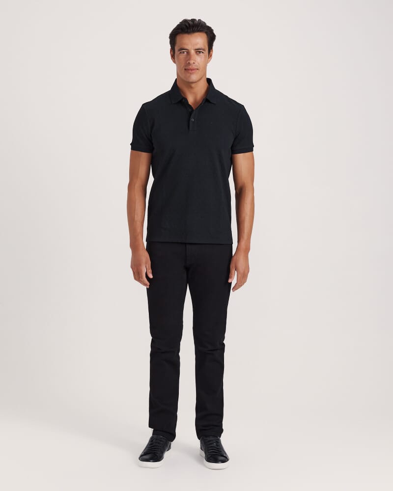 Monogram Polo in BLACK