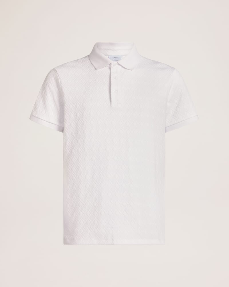 Monogram Polo in WHITE