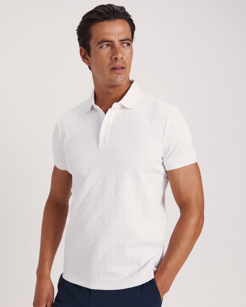 Monogram Polo in WHITE