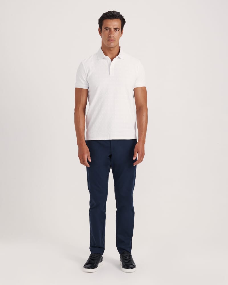 Monogram Polo in WHITE