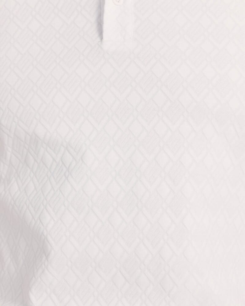 Monogram Polo in WHITE
