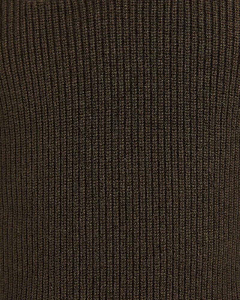 Soren Quarter Zip Knit in FOREST