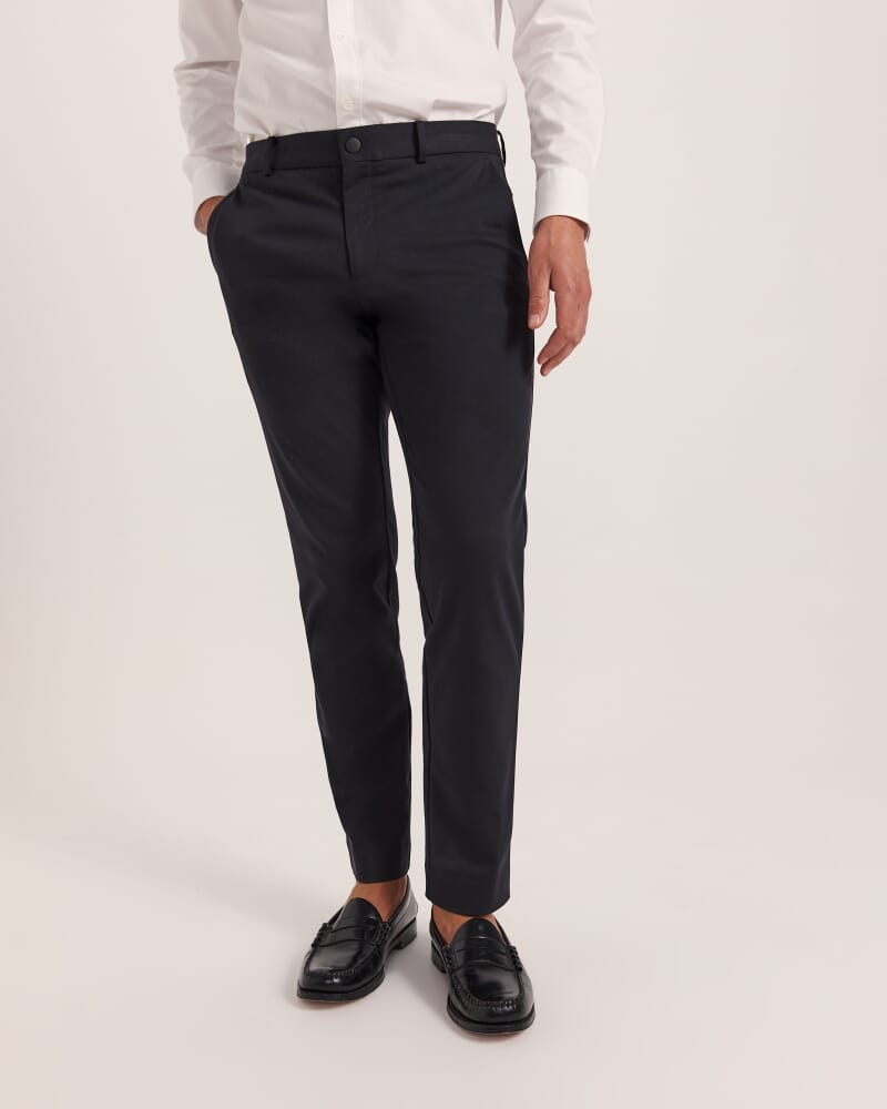 Judd Slim Dress Chino Pant in BLACK