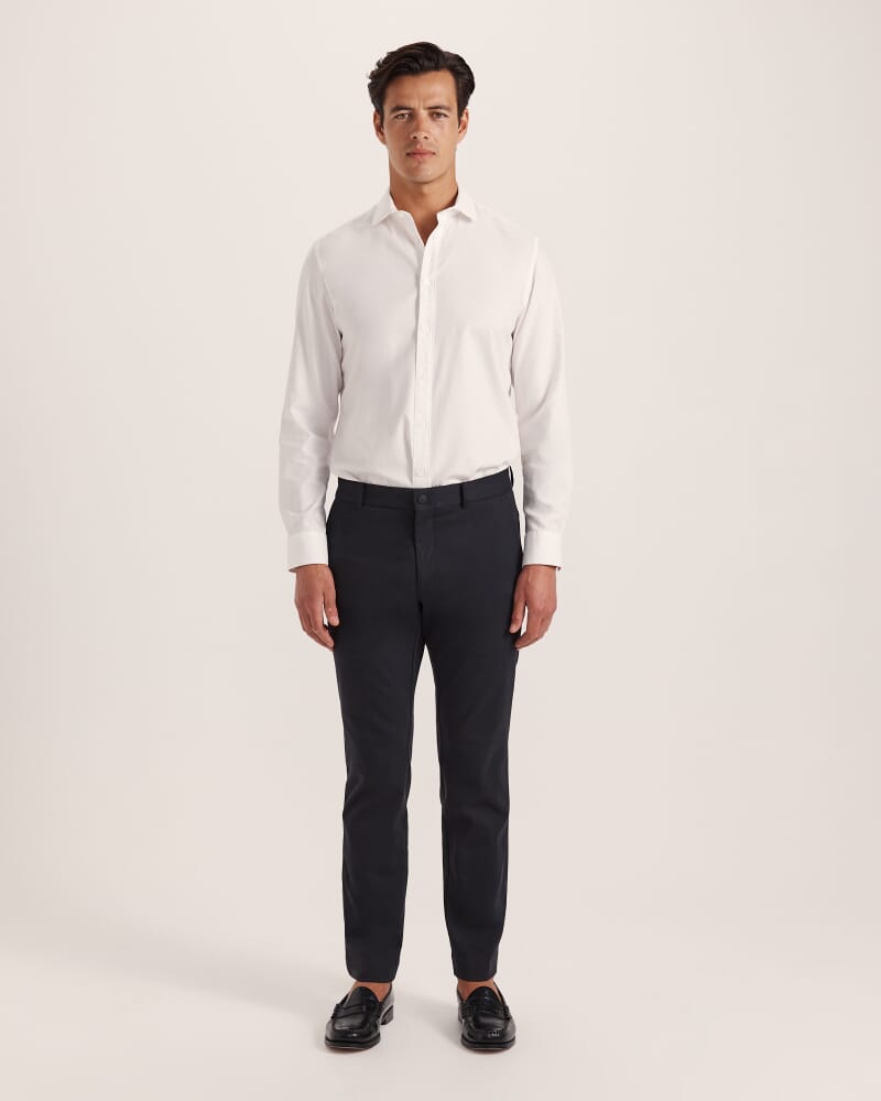 Judd Slim Dress Chino Pant in BLACK