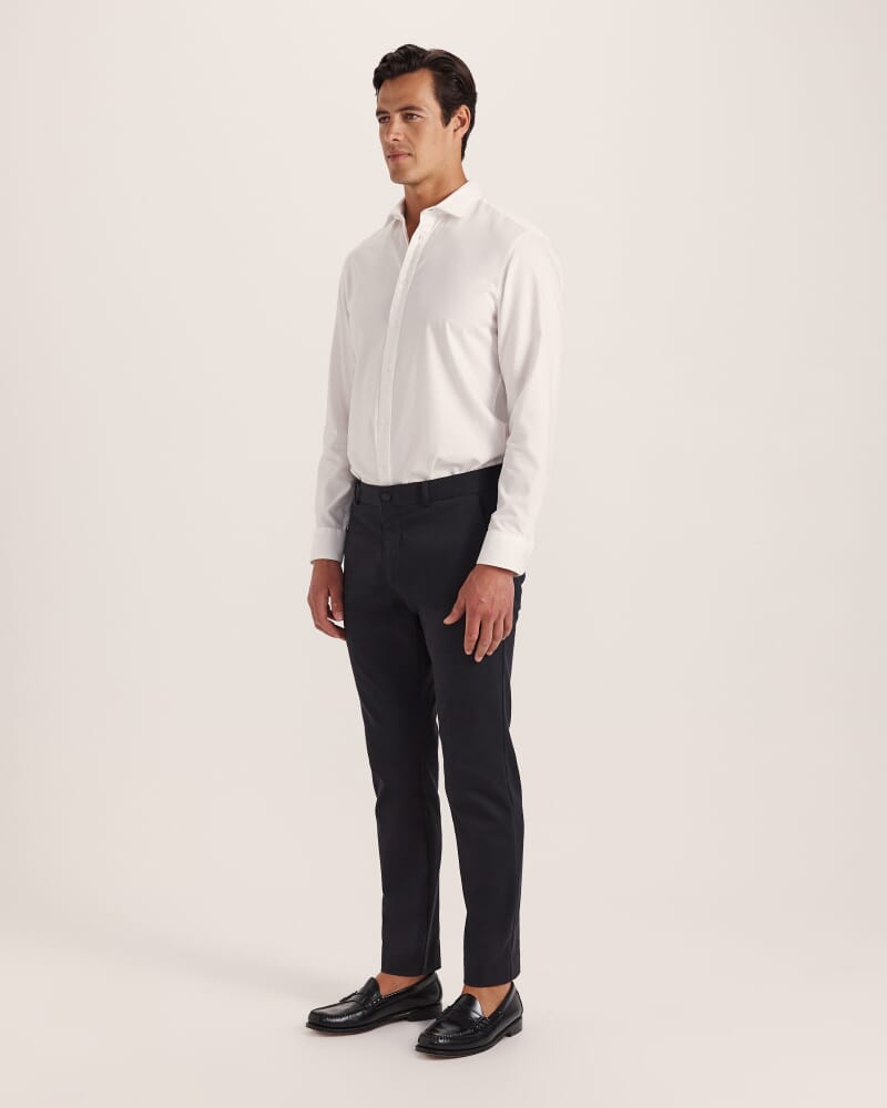 Judd Slim Dress Chino Pant in BLACK