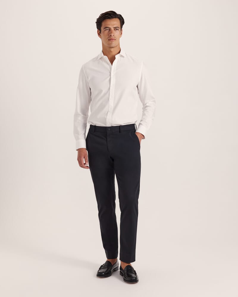 Judd Slim Dress Chino Pant in BLACK