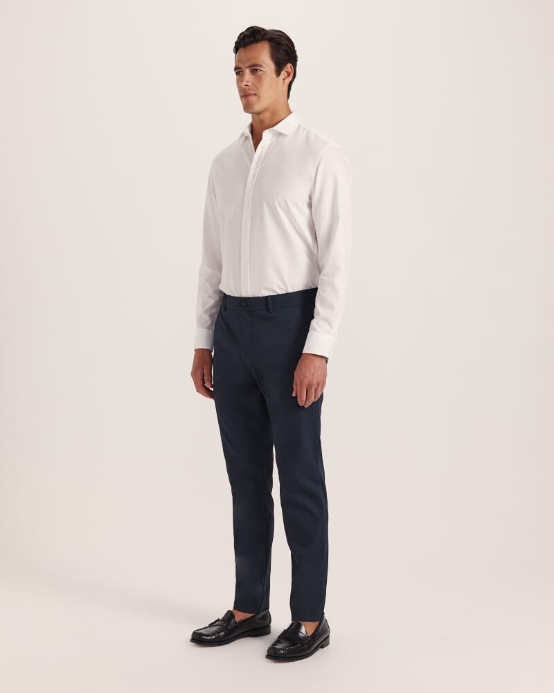Judd Slim Dress Chino Pant in DARK NAVY