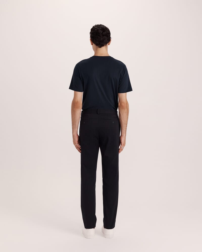Judd Regular Chino Pant in BLACK