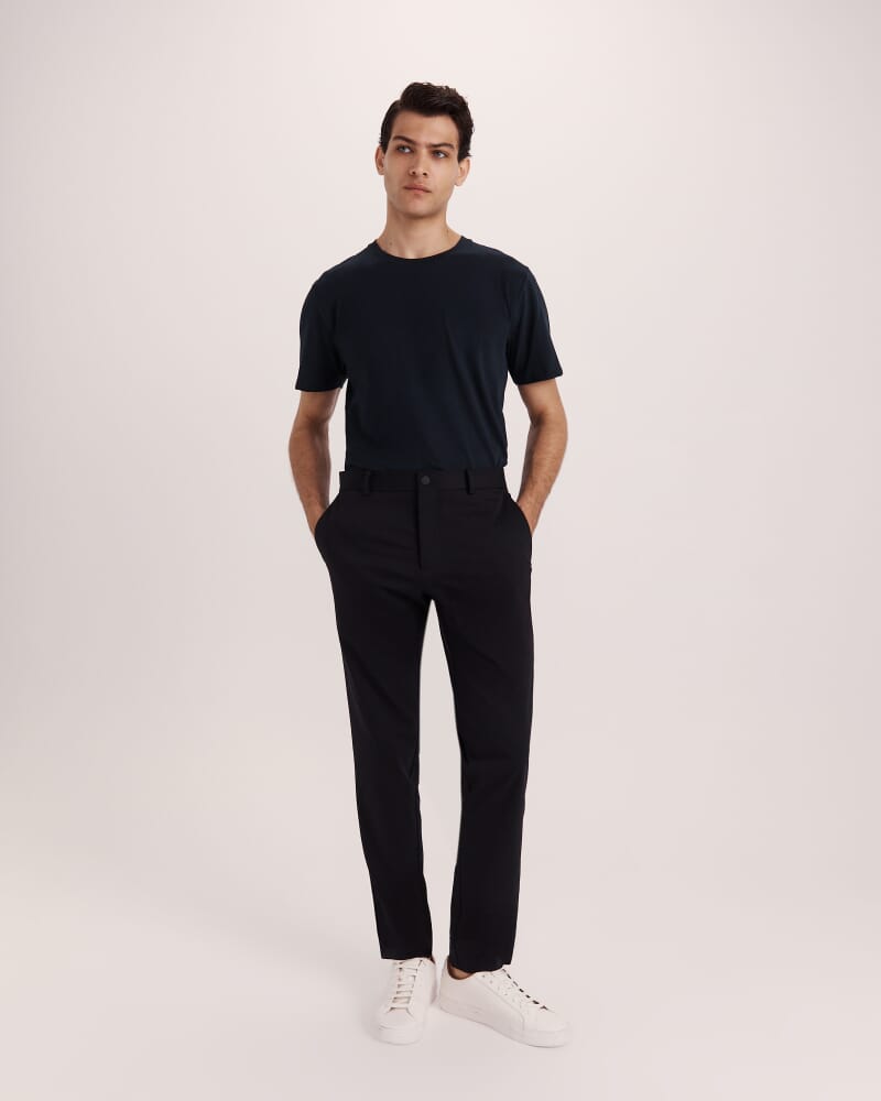 Judd Regular Chino Pant in BLACK