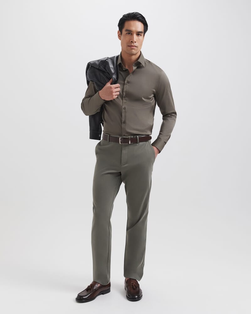 Judd Regular Chino Pant in KHAKI