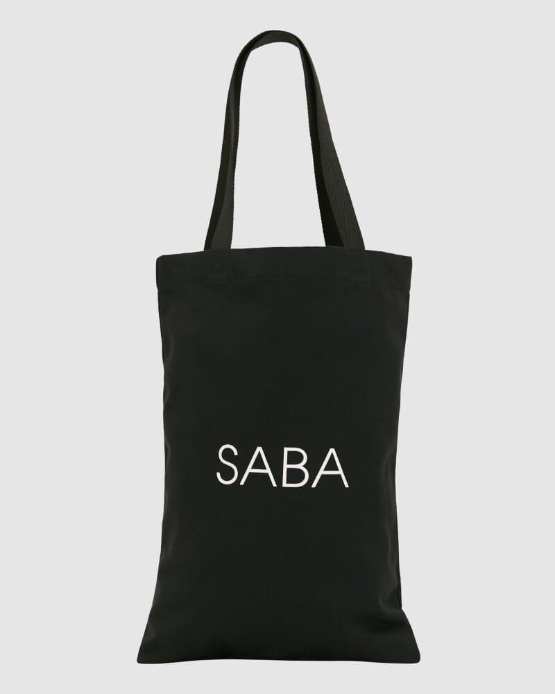 Saba Canvas Bag in BLACK
