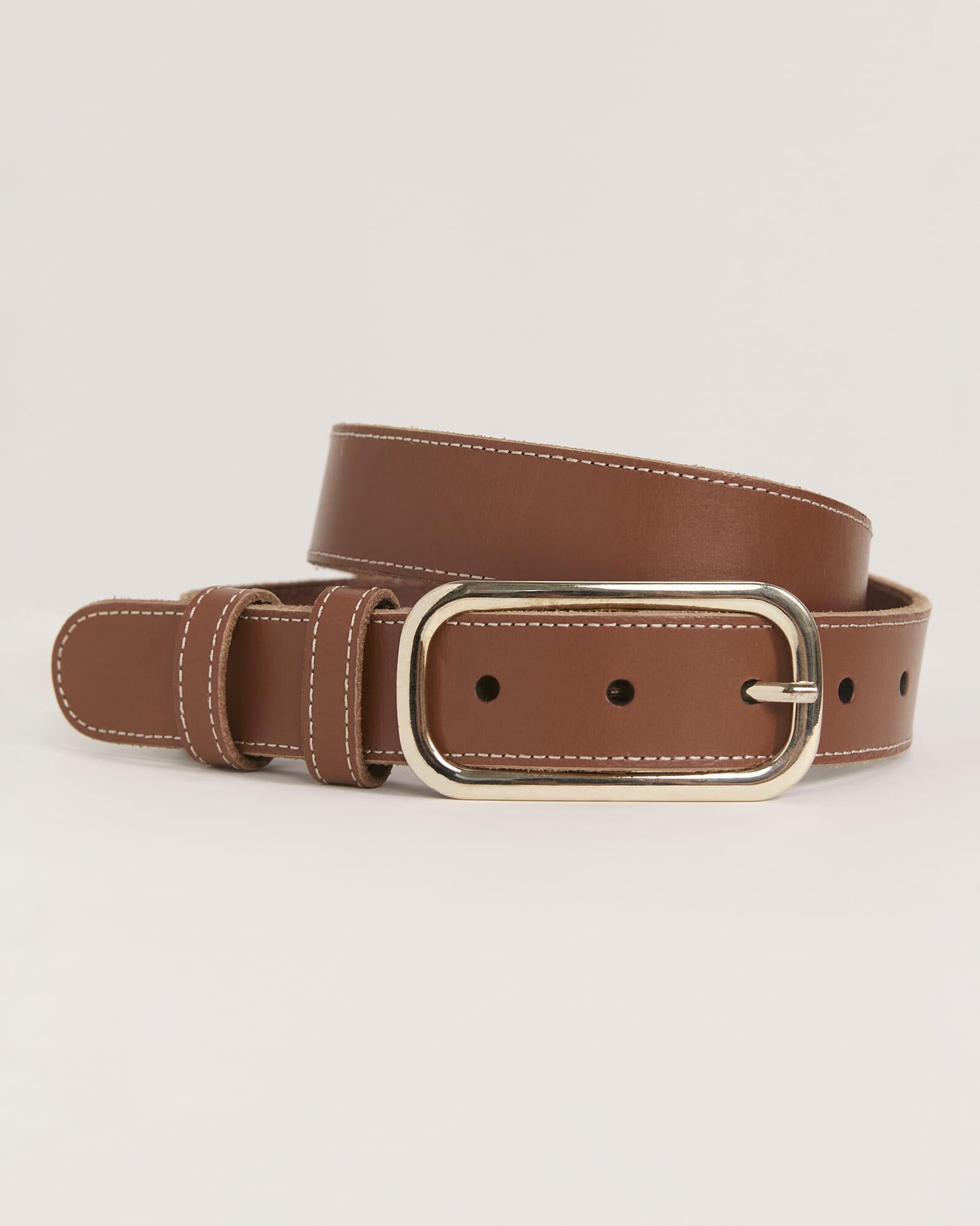 Amber Classic Leather Belt