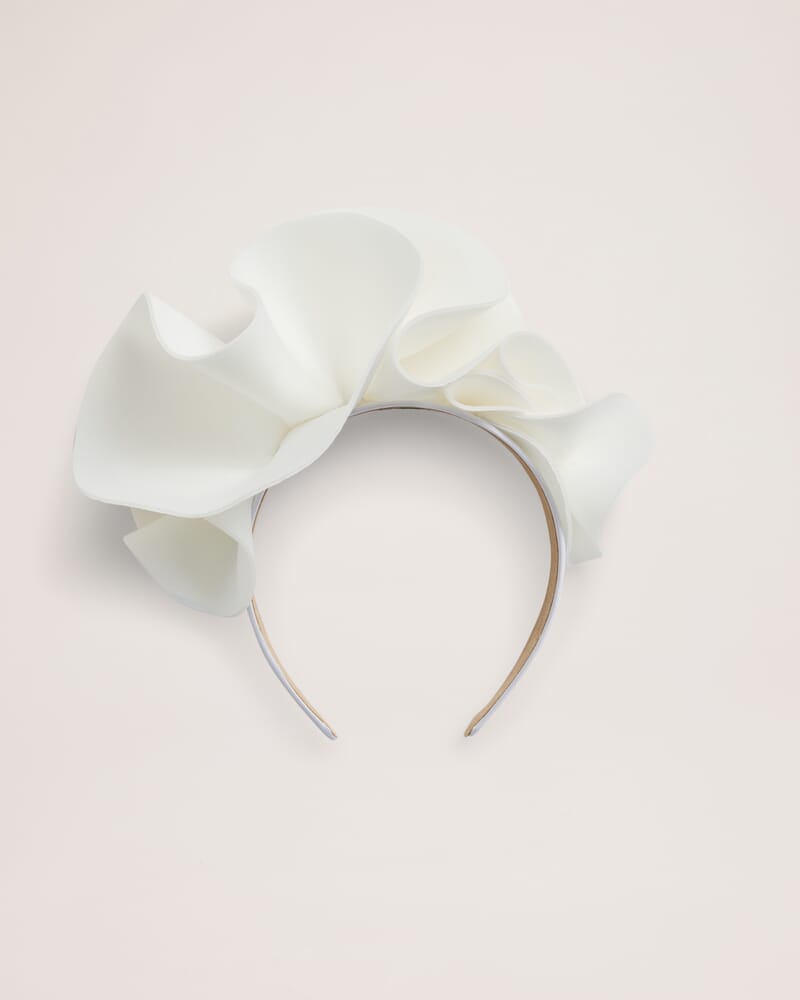 Poppy Headband in WHITE