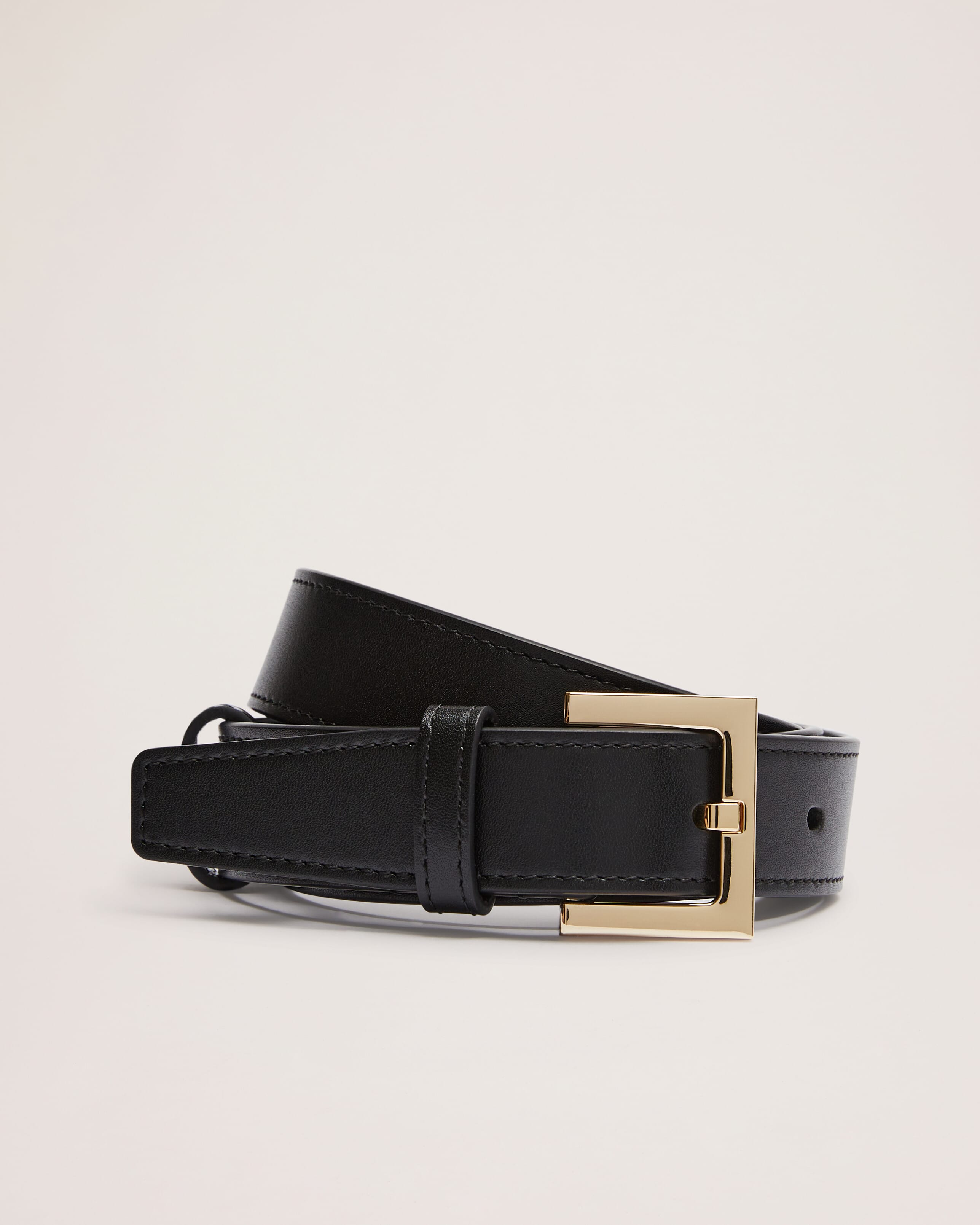 Isla Wide Leather Belt