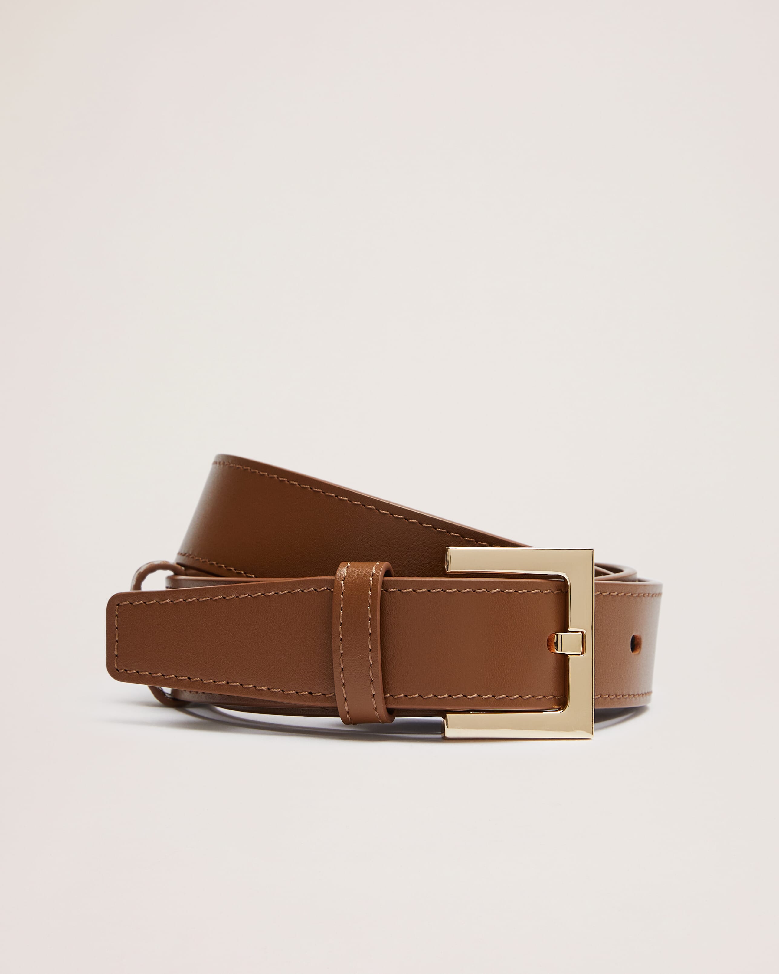 Isla Wide Leather Belt