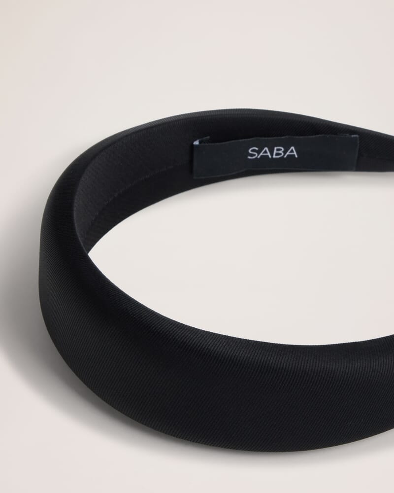 Nevine Headband in BLACK