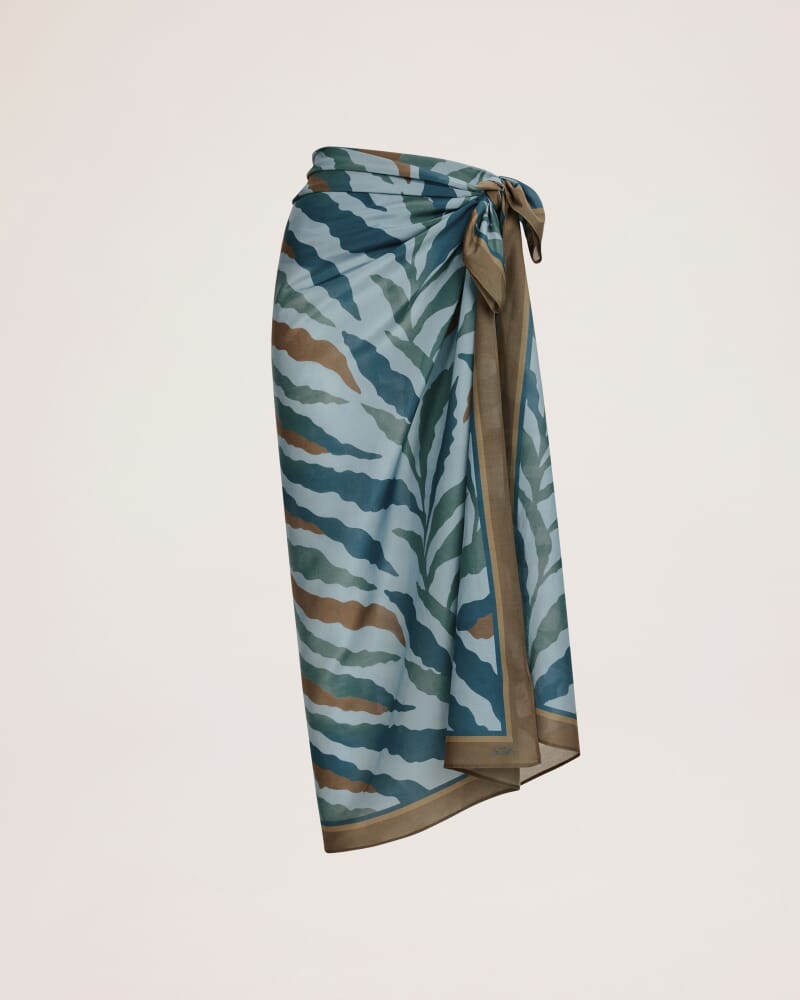 Zyra Silk Cotton Sarong in MULTI