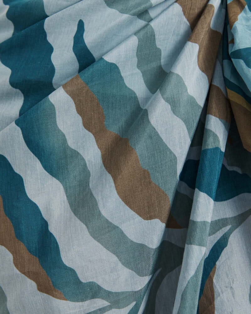 Zyra Silk Cotton Sarong in MULTI
