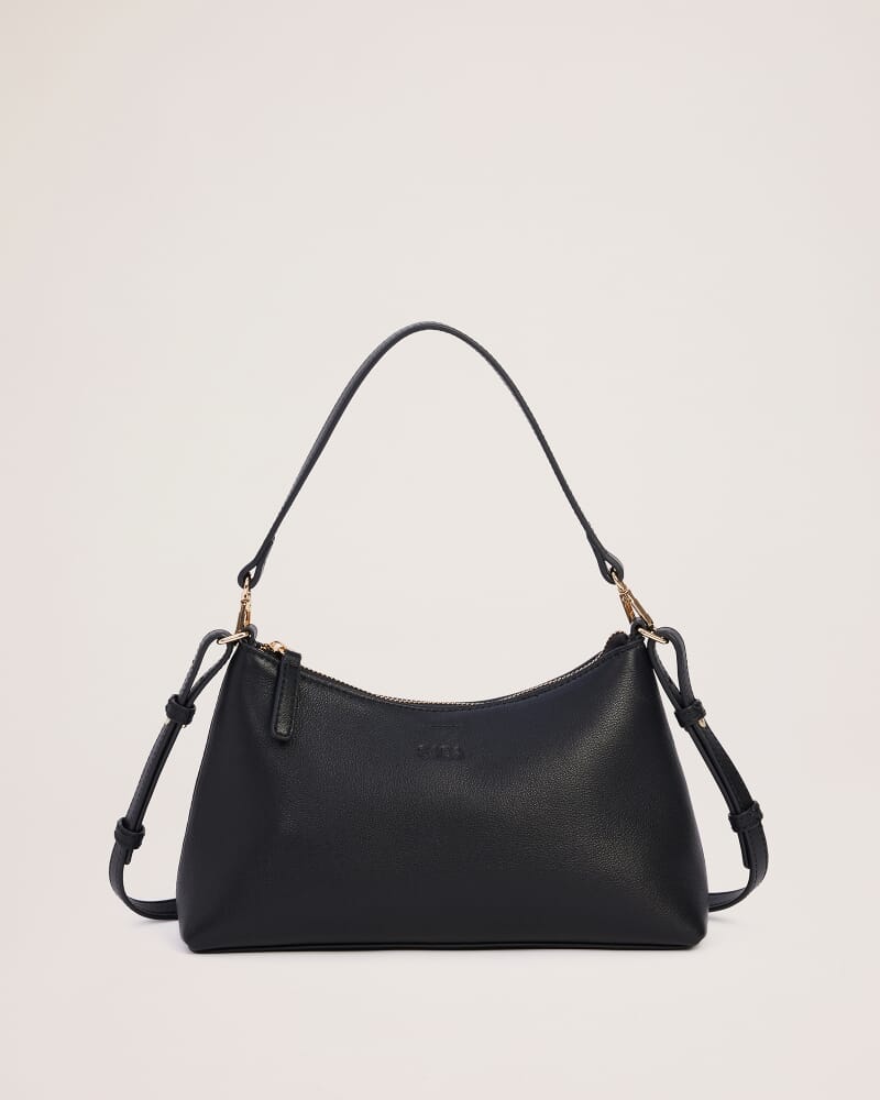 Nova Leather Bag in BLACK