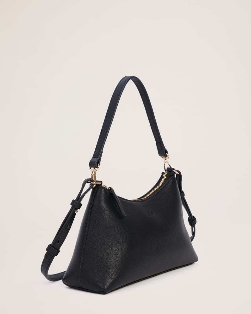Nova Leather Bag in BLACK