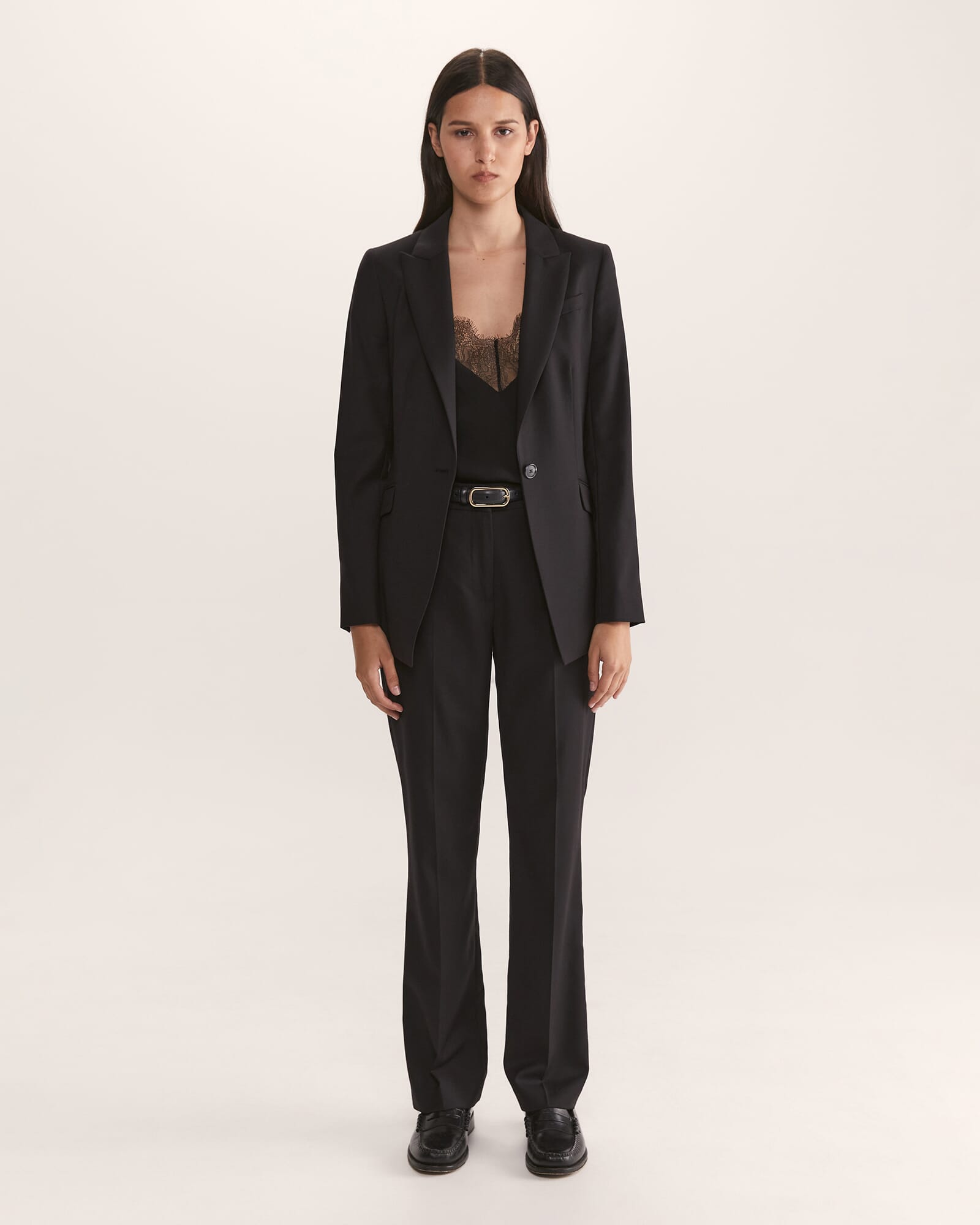 Celeste Wool Suit Blazer